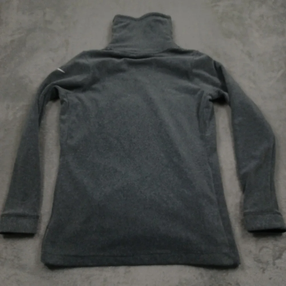Nike Sweater Womens Medium Gray Dri Fit Tunic Fleece Activewear